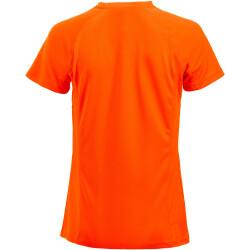 CLIQUE Premium Active Sportshirt Damen 170 - visibility orange L