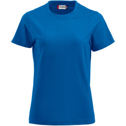 CLIQUE Premium T-Shirt Damen 55 - royalblau S