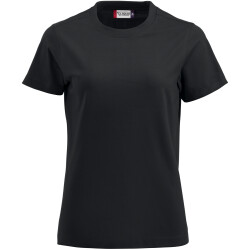 CLIQUE Premium T-Shirt Damen 99 - schwarz S