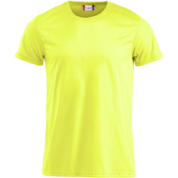 CLIQUE Neon T-Shirt Herren 101 - neon gelb XS
