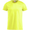 CLIQUE Neon T-Shirt Herren 101 - neon gelb XS