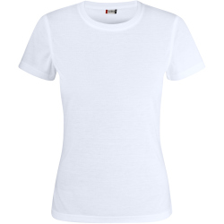 CLIQUE Neon T-Shirt Damen 00 - weiß XS
