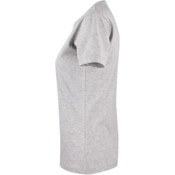 CLIQUE Premium Fashion T-Shirt Damen 95 - grau meliert XL