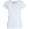 CLIQUE Slub T-Shirt Damen 00 - weiß L