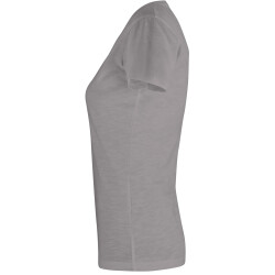 CLIQUE Slub T-Shirt Damen 90 - grau XS
