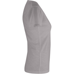 CLIQUE Slub T-Shirt Damen 90 - grau XS
