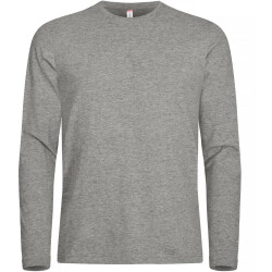 CLIQUE Premium Fashion Langarmshirt Herren 95 - grau...