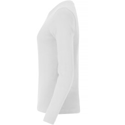 CLIQUE Premium Fashion Langarmshirt Damen 00 - weiß XS