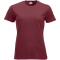 CLIQUE New Classic T-Shirt Damen 38 - bordeaux XS