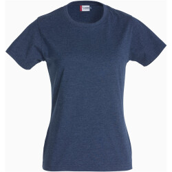 CLIQUE New Classic T-Shirt Damen 565 - blaumeliert XS
