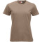 CLIQUE New Classic T-Shirt Damen 820 - caffee latte XS