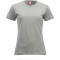 CLIQUE New Classic T-Shirt Damen 95 - grau meliert XS