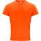 CLIQUE Classic Bio-Baumwoll T-Shirt Herren 175 - orange XS