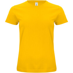 CLIQUE Classic Bio-Baumwoll T-Shirt Damen 10 - lemon XS
