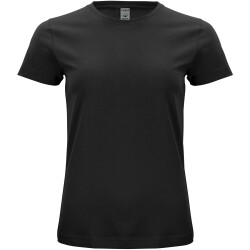 CLIQUE Classic Bio-Baumwoll T-Shirt Damen 99 - schwarz XS
