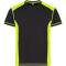 CLIQUE Ambition T-Shirt Herren 11 - schwarz/gelb high visibility S