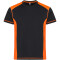 CLIQUE Ambition T-Shirt Herren 170 - schwarz/orange high visibility 4XL