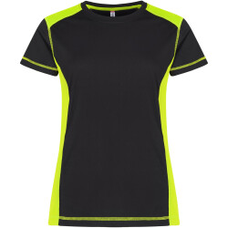 CLIQUE Ambition T-Shirt Damen 11 - schwarz/gelb high...