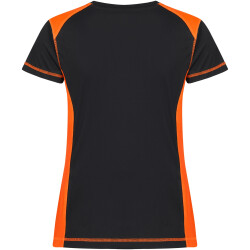 CLIQUE Ambition T-Shirt Damen 170 - schwarz/orange high...