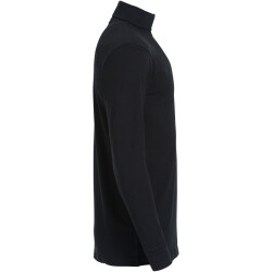 CLIQUE Elgin Rollkragen Langarmshirt Herren 99 - schwarz S