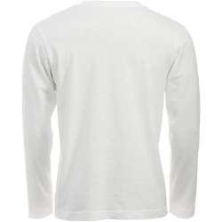 CLIQUE Orlando Langarmshirt Herren 07 - stone weiß S