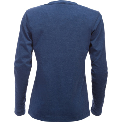 CLIQUE Orlando Langarmshirt Damen 565 - blau meliert S
