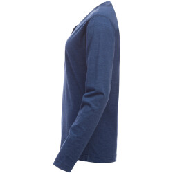 CLIQUE Orlando Langarmshirt Damen 565 - blau meliert S