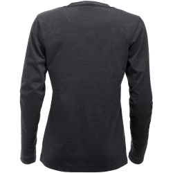 CLIQUE Orlando Langarmshirt Damen 955 - anthrazit meliert S
