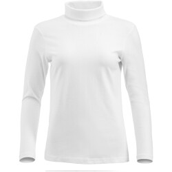 CLIQUE Elgin Rollkragen Langarmshirt Damen 00 - weiß S