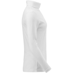 CLIQUE Elgin Rollkragen Langarmshirt Damen 00 - weiß S