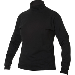 CLIQUE Elgin Rollkragen Langarmshirt Damen 99 - schwarz S