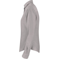 CUTTER & BUCK Belfair Oxford Bluse Damen 921 - grey XS