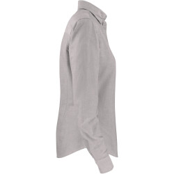 CUTTER & BUCK Belfair Oxford Bluse Damen 921 - grey XS