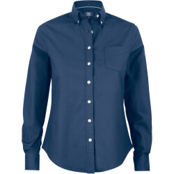 CUTTER & BUCK Hansville Bluse Damen 530 - blue oxford XS