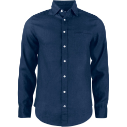 CUTTER & BUCK Summerland Leinenhemd Herren 580 - dark...