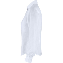 CUTTER & BUCK Summerland Leinenbluse Damen 00 - white XS
