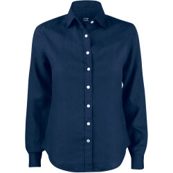 CUTTER & BUCK Summerland Leinenbluse Damen 580 - dark...