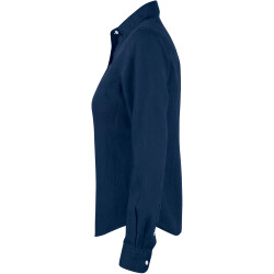 CUTTER & BUCK Summerland Leinenbluse Damen 580 - dark...