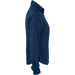 CUTTER & BUCK Summerland Leinenbluse Damen 580 - dark navy XS