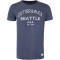 CUTTER & BUCK Pacific City T-Shirt Herren 569 - denim melange/print S