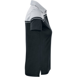 CUTTER & BUCK Seabeck Poloshirt Damen 9993 - black/light grey XS