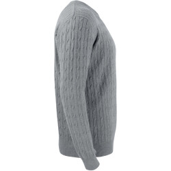CUTTER & BUCK Blakely Strickpullover Herren 95 - grey melange XL
