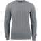 CUTTER & BUCK Blakely Strickpullover Herren 95 - grey melange 4XL