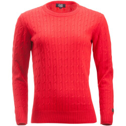 CUTTER & BUCK Blakely Strickpullover Damen 35 - red XS