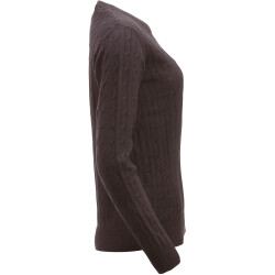 CUTTER & BUCK Blakely Strickpullover Damen 99 - black 3XL