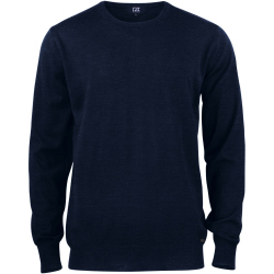 CUTTER & BUCK Kennewick Crewneck Strickpullover Herren 580 - dark navy M