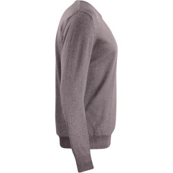 CUTTER & BUCK Kennewick Crewneck Strickpullover Herren 834 - nougat melange S