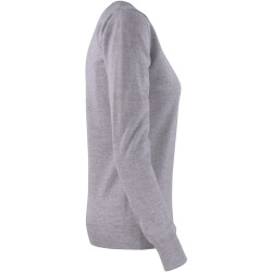 CUTTER & BUCK Kennewick Crewneck Strickpullover Damen 95 - grey melange XS