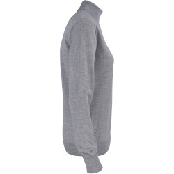 CUTTER & BUCK Kennewick Rollkragen Strickpullover Damen 95 - grey melange L