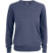 CUTTER & BUCK Oakville Crewneck Strickpullover Damen 554 - navy melange XS